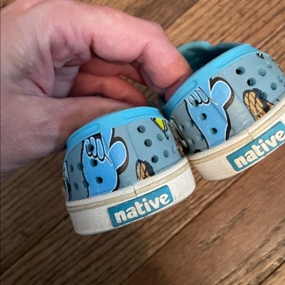 Native Shoes fun blue